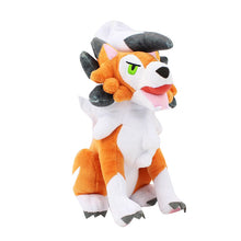 Lade das Bild in den Galerie-Viewer, Sitzender Lycanroc Wolwerock Plüsch Pokemon (ca. 24cm) kaufen
