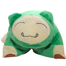 Lade das Bild in den Galerie-Viewer, Snorlax Relaxo Plüsch Kissen (ca. 45cm) kaufen
