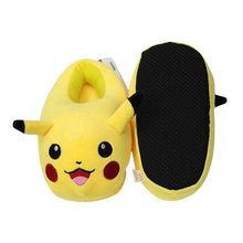 Lade das Bild in den Galerie-Viewer, Warme Plüsch Pokemon Hausschuhe für Kinder (PikachuMotiv) kaufen
