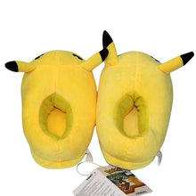 Lade das Bild in den Galerie-Viewer, Warme Plüsch Pokemon Hausschuhe für Kinder (PikachuMotiv) kaufen
