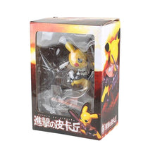 Lade das Bild in den Galerie-Viewer, Pikachu Cosplay Attack on Titan Action Figur kaufen
