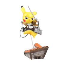 Lade das Bild in den Galerie-Viewer, Pikachu Cosplay Attack on Titan Action Figur kaufen
