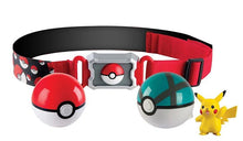 Lade das Bild in den Galerie-Viewer, Pokemon Spielzeug Poke Trainer Gürtel mit Pokeball und Figur kaufen
