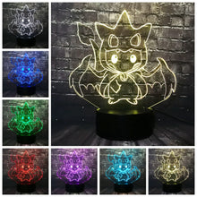 Lade das Bild in den Galerie-Viewer, Pikachu Pokemon Cosplay 3D LED Lampe mit Farbwechsel kaufen
