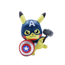 Lade das Bild in den Galerie-Viewer, Pikachu Cosplay Iron Man, Thor, Captain America, Hulk etc. Figuren (ca. 10cm) kaufen
