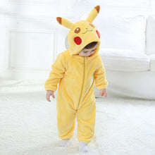 Load image into Gallery viewer, Pokemon Baby Kinder Pyjama Schlafanzug im süßen Pikachu Look kaufen
