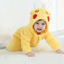 Load image into Gallery viewer, Pokemon Baby Kinder Pyjama Schlafanzug im süßen Pikachu Look kaufen
