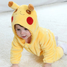Load image into Gallery viewer, Pokemon Baby Kinder Pyjama Schlafanzug im süßen Pikachu Look kaufen
