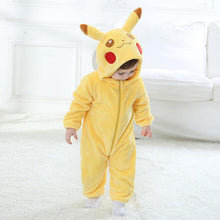Load image into Gallery viewer, Pokemon Baby Kinder Pyjama Schlafanzug im süßen Pikachu Look kaufen
