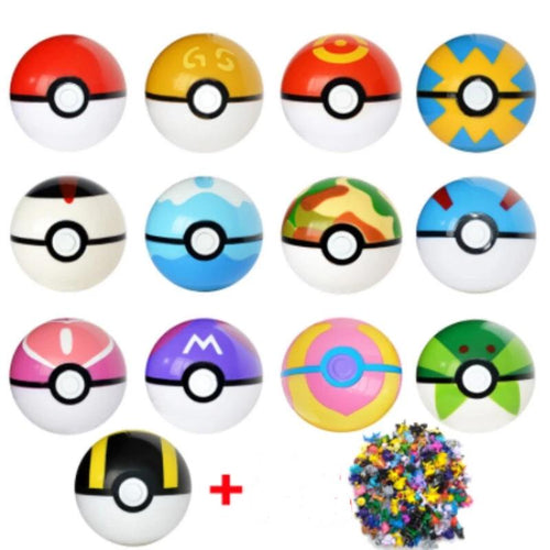 Pokemon Ball Set 13 Stk. Pokebälle mit 24 Pokemon Figuren kaufen