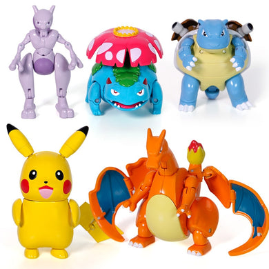 Pikachu, Mewtu, Glurak, Bisasam oder Turtok Figur mit Pokeball kaufen