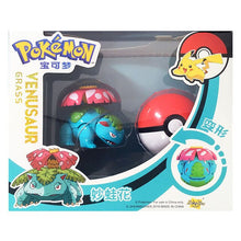 Lade das Bild in den Galerie-Viewer, Pokemon Pokeball Set mit Figur (Pikachu, Glurak, Bisaflor, Turtok, Garados) kaufen
