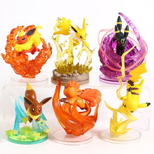 Lade das Bild in den Galerie-Viewer, Pokemon Flareon Jolteon Umbreon Eevee Vulpix Rowlet Jigglypuff Cubone Litten Espeon Absol Sammel Figuren kaufen
