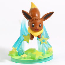 Lade das Bild in den Galerie-Viewer, Pokemon Flareon Jolteon Umbreon Eevee Vulpix Rowlet Jigglypuff Cubone Litten Espeon Absol Sammel Figuren kaufen
