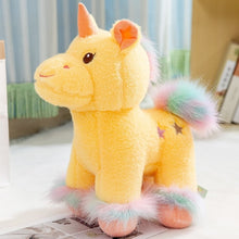 Load image into Gallery viewer, Bunte Kuschel Einhörner Stofftiere (25cm) kaufen
