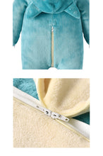 Load image into Gallery viewer, Pokemon Baby Pyjama Schlafanzug im süßen Relaxo Snorlax Look kaufen
