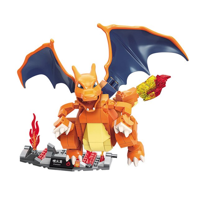 Pokemon Turtok, Bisaflor, Glurak Action Baustein Figuren kaufen