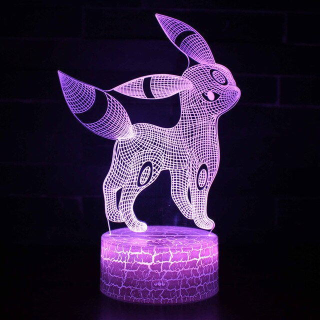 Pocket Monster Nachtara Umbreon 3D Lampe kaufen