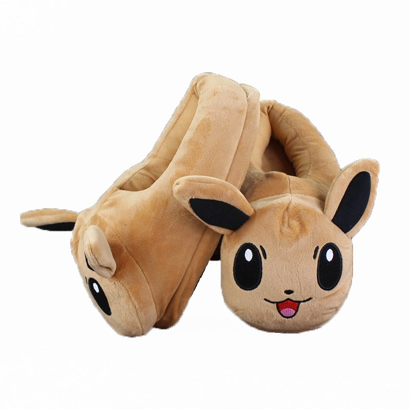 Evoli Eevee Flauschige Plüsch Hausschuhe Slipper kaufen