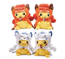 Lade das Bild in den Galerie-Viewer, Pikachu Cosplay als Feuer oder Eis Vulpix Kuscheltiere (ca. 30cm) kaufen

