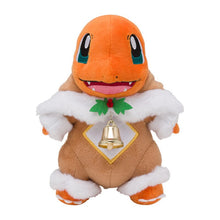 Lade das Bild in den Galerie-Viewer, Glumanda Charmander Stofftier Cosplay Weihnachts Edition (ca. 24cm) kaufen
