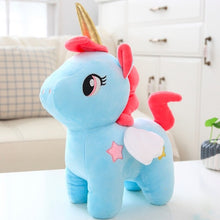 Load image into Gallery viewer, Zuckersüße Einhorn Kuscheltiere mit Herzchen Deko (25cm oder 30cm) kaufen
