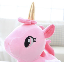 Load image into Gallery viewer, Zuckersüße Einhorn Kuscheltiere mit Herzchen Deko (25cm oder 30cm) kaufen
