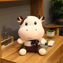 Load image into Gallery viewer, Niedliche Kuh Kuscheltiere in verschiedenen Größen kaufen
