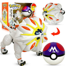 Load image into Gallery viewer, Solgaleo Figur mit Pokeball Pokemon Spielzeug kaufen
