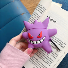 Lade das Bild in den Galerie-Viewer, Gengar Airpods Case Silikon Schutzhülle Pokemon kaufen
