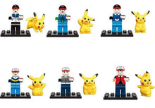 Lade das Bild in den Galerie-Viewer, Pokemon Trainer Figuren mit Pikachu (6 Stk.) kaufen
