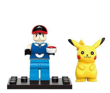 Lade das Bild in den Galerie-Viewer, Pokemon Trainer Figuren mit Pikachu (6 Stk.) kaufen
