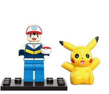 Lade das Bild in den Galerie-Viewer, Pokemon Trainer Figuren mit Pikachu (6 Stk.) kaufen
