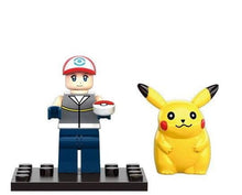 Lade das Bild in den Galerie-Viewer, Pokemon Trainer Figuren mit Pikachu (6 Stk.) kaufen
