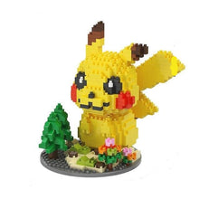 Lade das Bild in den Galerie-Viewer, Pikachu Baustein Figuren (3 Motive zur Auswahl) kaufen
