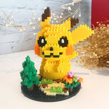 Lade das Bild in den Galerie-Viewer, Pikachu Baustein Figuren (3 Motive zur Auswahl) kaufen
