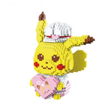 Lade das Bild in den Galerie-Viewer, Süße Pikachu Baustein Figuren (6 Motive zur Auswahl) kaufen
