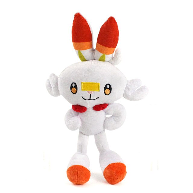 Hopplo / Scorbunny mit Flammen Ohren (ca. 35cm) Pokemon Schwert und Schild kaufen