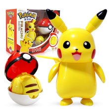 Load image into Gallery viewer, Pikachu Spielzeug Figur mit Pokeball Pokemon Spiel Set kaufen
