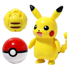 Load image into Gallery viewer, Pikachu Spielzeug Figur mit Pokeball Pokemon Spiel Set kaufen
