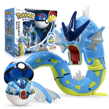 Load image into Gallery viewer, Gyarados / Garados Spielzeug Figur mit Pokeball - Pokemon Spiel Set kaufen
