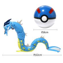 Load image into Gallery viewer, Gyarados / Garados Spielzeug Figur mit Pokeball - Pokemon Spiel Set kaufen
