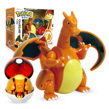 Lade das Bild in den Galerie-Viewer, Pokemon Pokeball Set mit Figur (Pikachu, Glurak, Bisaflor, Turtok, Garados) kaufen
