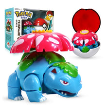 Lade das Bild in den Galerie-Viewer, Pokemon Pokeball Set mit Figur (Pikachu, Glurak, Bisaflor, Turtok, Garados) kaufen
