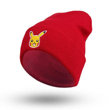 Lade das Bild in den Galerie-Viewer, Pokemon Pikachu Mütze Unisex für Herbst / Winter kaufen
