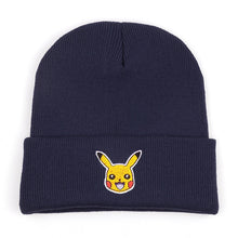 Lade das Bild in den Galerie-Viewer, Pokemon Pikachu Mütze Unisex für Herbst / Winter kaufen
