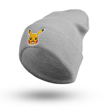 Lade das Bild in den Galerie-Viewer, Pokemon Pikachu Mütze Unisex für Herbst / Winter kaufen
