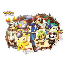 Lade das Bild in den Galerie-Viewer, Pokemon Pikachu u. a. Wand Sticker kaufen
