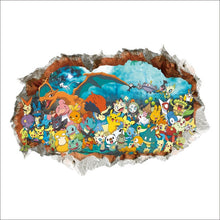 Lade das Bild in den Galerie-Viewer, Pokemon Pikachu u. a. Wand Sticker kaufen
