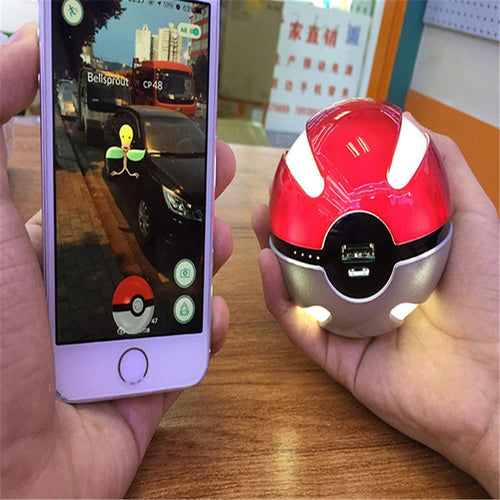 Pokeball 10000mAh Powerbank (Dual USB, 5V/2.1A) kaufen